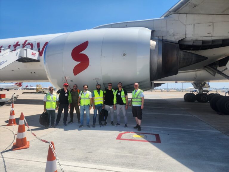 Our B777 GE- RR practical training soars in Antalya, Turkey 2024